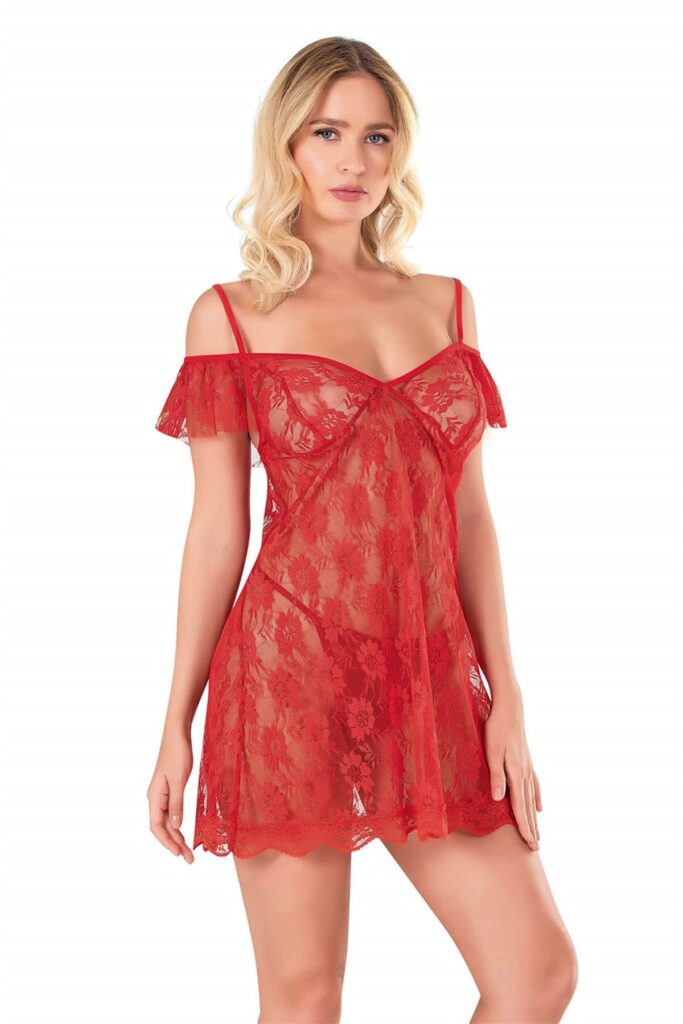 Deluxerie Babydoll szett Parmelia